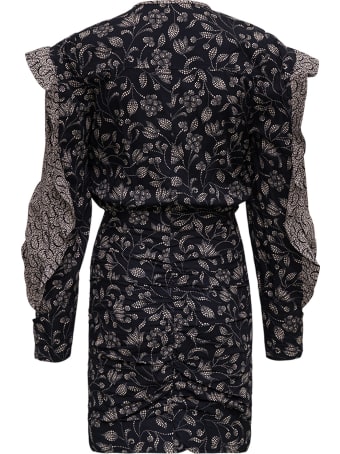 Isabel Marant Étoile Lexini Floral Dress With Ruffles