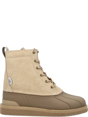 SUICOKE Alal Lace-up Ankle Boots