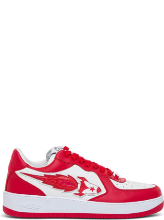 Enterprise Japan Leather Sneakers With Logo