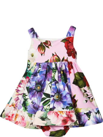 Dolce & Gabbana Newborn Floral Dress