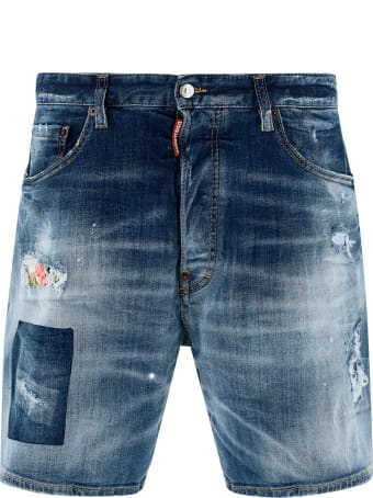 Dsquared2 Denim Bermuda Shorts