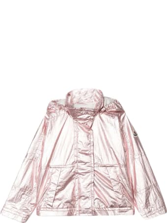 Moncler Metallic Pink Lightweight Jacket