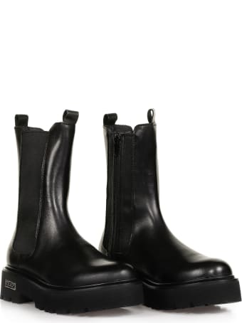 Cult Leather Ankle Boots