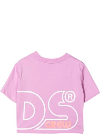 GCDS Mini Lilac Teen T-shirt