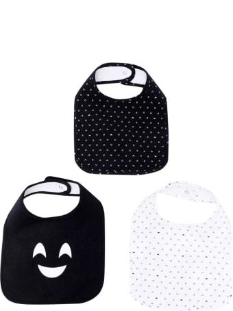 Emporio Armani Pair Of Blue Bibs