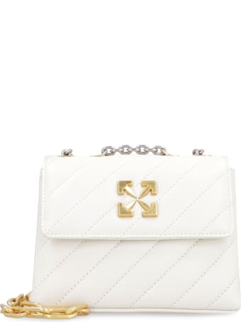 Off-White Jackhammer 19 Leather Shoulder Bag