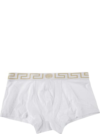 Versace Low Rise Logo Boxer Shorts