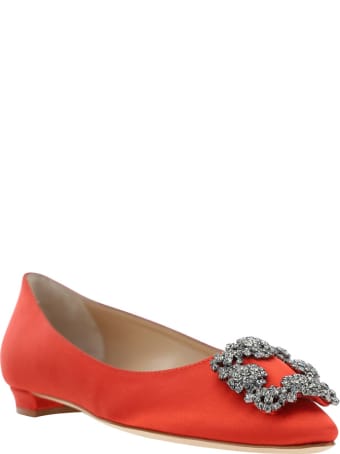 Manolo Blahnik Hangisi Flat Ballerinas