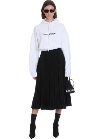 Balenciaga Skirt In Black Polyester