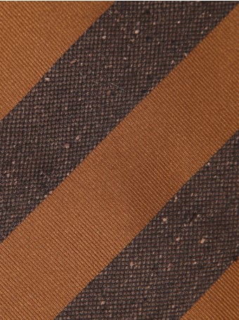 Lardini Cravatta Righe Giallo-mar