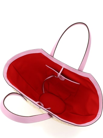 Mark Cross Madeline Straw Basket Bag