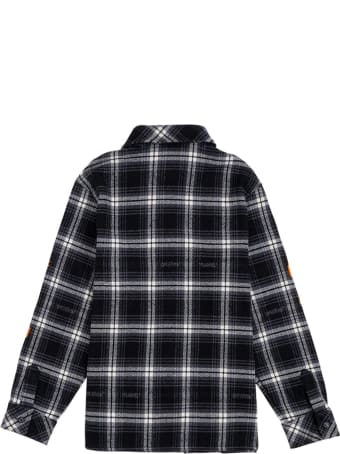Off-White Diagonal Check Flannel Shirt