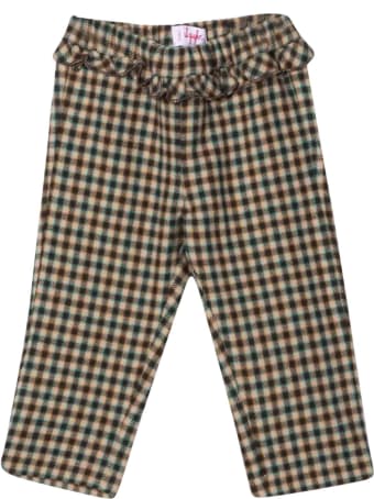 Il Gufo Checked Trousers With Print
