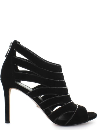 Michael Kors Harper Black Open Toe Sandal