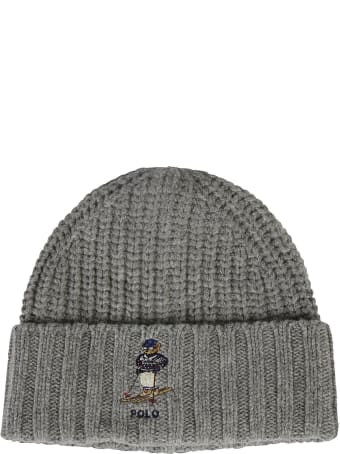 Ralph Lauren Chunky Rib Bear Beanie