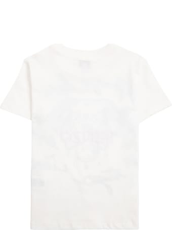 Kenzo Kids Cotton T-shirt With Print
