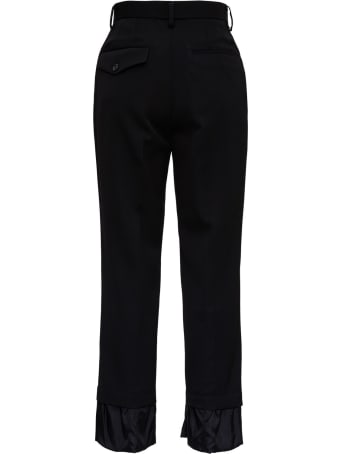 Noir Kei Ninomiya Black Wool Pants