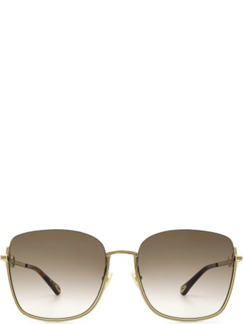 Chloé Eyewear Chloé Ch0070sk Gold Sunglasses