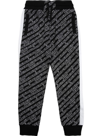 Givenchy Cotton Blend Jogger With Allover Logo