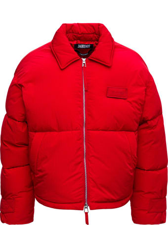 Jacquemus La Doudoune Flocon Red Nyon Down Jacket