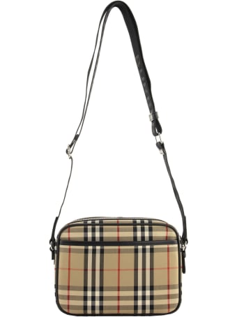 Burberry Paddy - Vintage Check And Leather Crossbody Bag