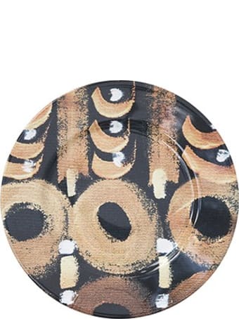 Le Botteghe su Gologone Plates Round Ceramic Colores 19 Cm