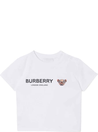 Burberry White Unisex T-shirt