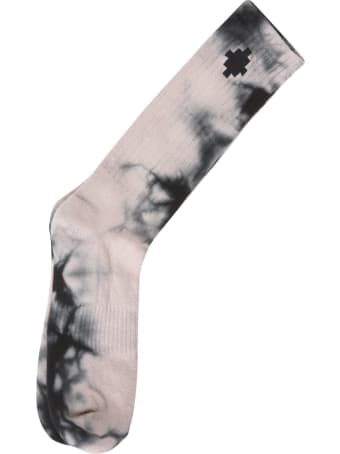 Marcelo Burlon Tie & Dye Cross Midhigh Socks