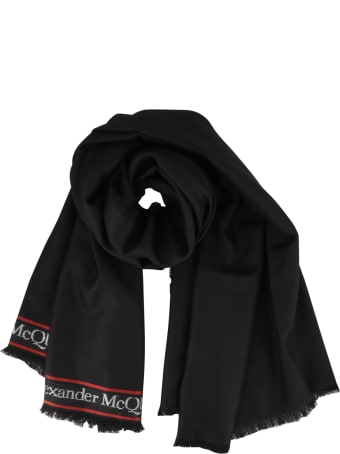 Alexander McQueen Logo Shawl