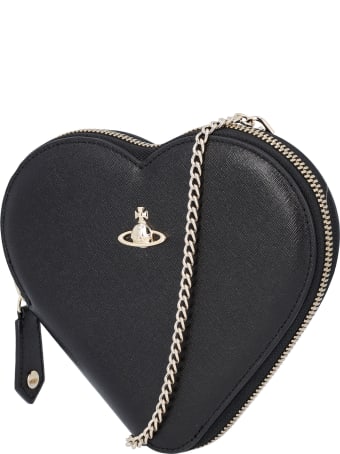 Vivienne Westwood Victoria New Heart Crossbody Bag