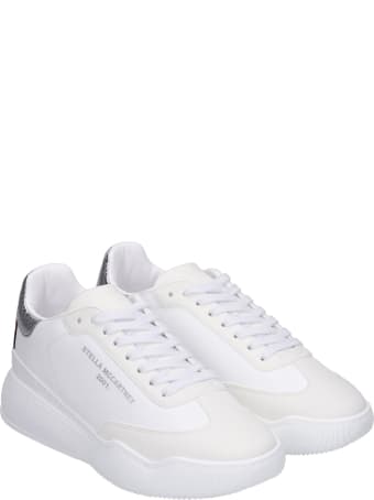 Stella McCartney Loop Alter Sneakers In White Synthetic Fibers