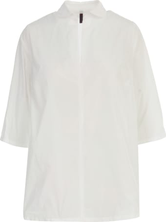 Katharina Hovman Oversized Open Neck 3/4s Shirt