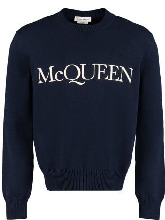 Alexander McQueen Logo Crew-neck Pullover