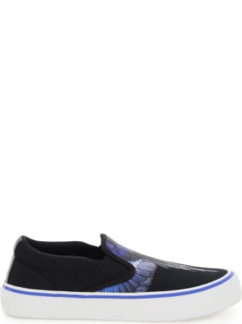 Marcelo Burlon Wings Print Slip-on Sneakers