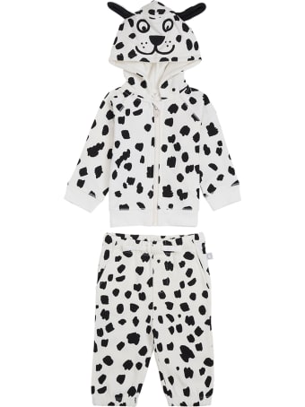Stella McCartney Kids Dalmatian Printed Cotton Suit