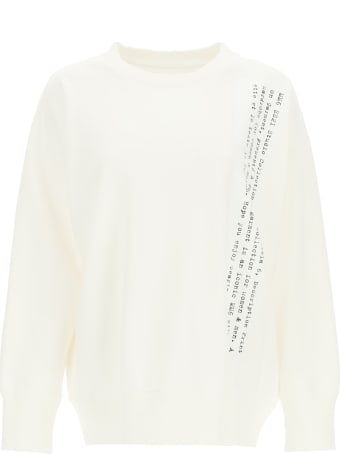 MM6 Maison Margiela Printed Crewneck Sweatshirt
