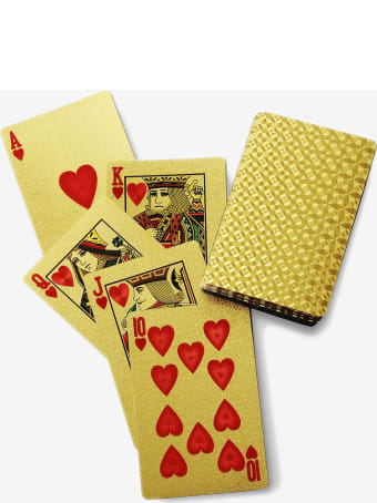 Larusmiani Gold Plated Card Deck "royale-les-eaux"