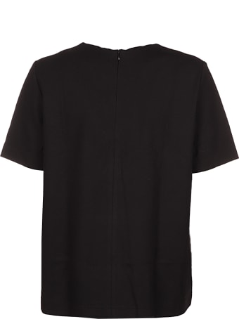 Paskal Short Sleeve Top With Heart Shaped Cut Out