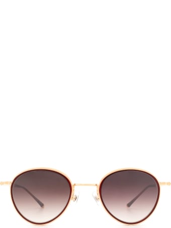 Matsuda Matsuda M3070 Bordeaux / Rose Gold Sunglasses