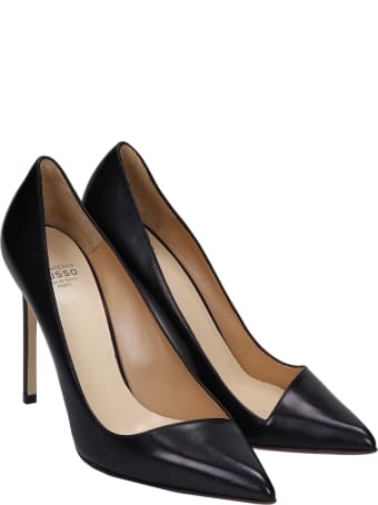 Francesco Russo Pumps In Black Leather