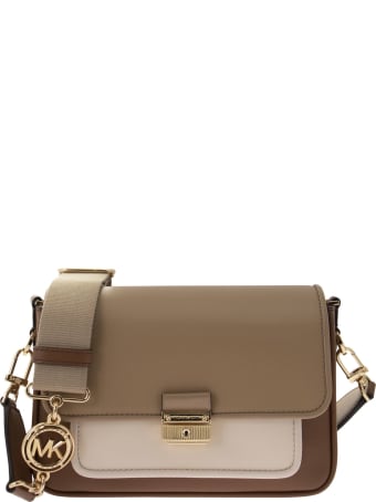 Michael Kors Bradshaw Medium Leather Messenger Bag
