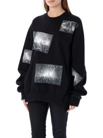 Honey Fucking Dijon Photo Patch Slit Sweatshirt