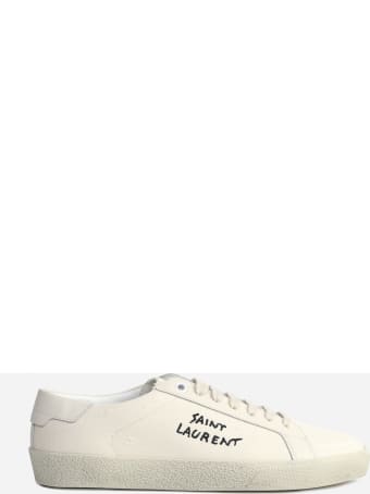 Saint Laurent Court Sl / 06 Sneakers In Cotton