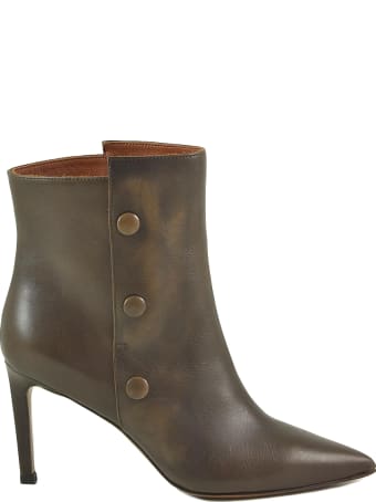 L'Autre Chose Women's Dark Brown Booties