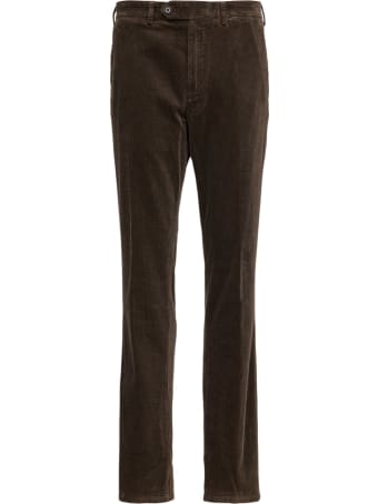 Aspesi Brown Velvet Trousers