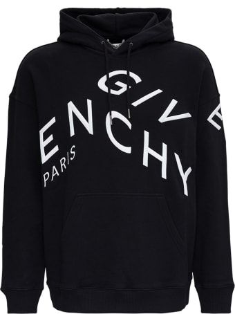 Givenchy Cotton Hoodie Refracted Logo