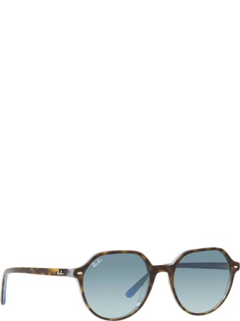 Ray-Ban Ray-ban Rb2195 Havana On Light Blue Sunglasses