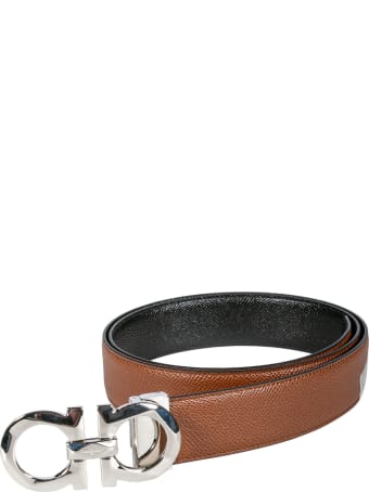 Salvatore Ferragamo Logo Buckle Belt