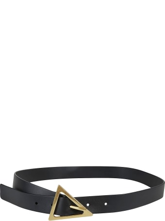 Bottega Veneta Triangle Buckled Belt