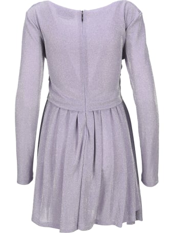 MSGM Lurex Wrap Dress